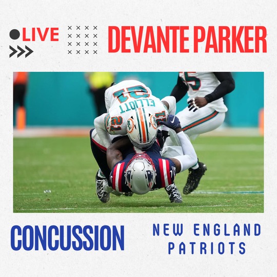 Week 8 NFL injury highlight goes to DeVante Parker of thePortsmouth